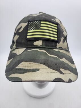 Cannery Casino Hotel Camo Green w/Patch Baseball Hat Cap One Size *SEE PICS*